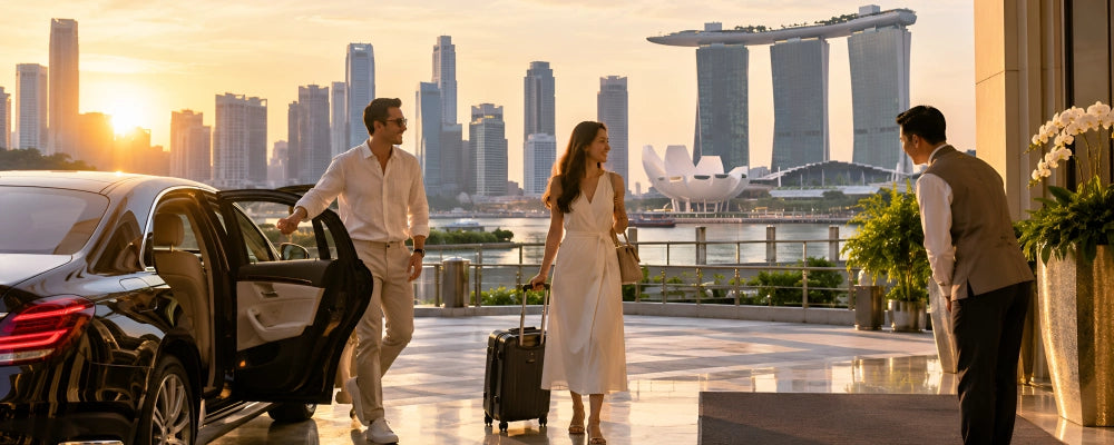 Arrival in Singapore